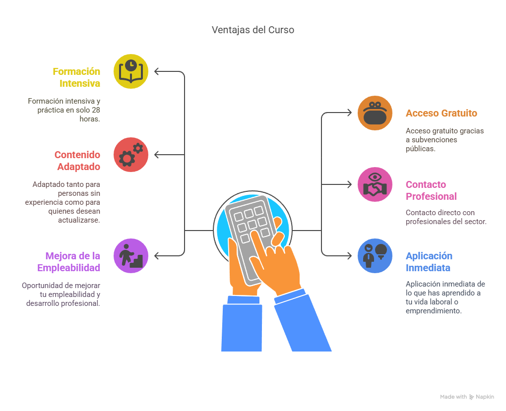 Curso gratuito de estrategias de venta y marketing digital