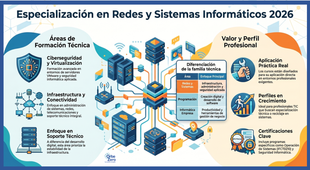 Formacion en redes y sistemas informáticos
